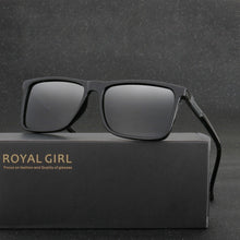 ROYAL GIRL Polarized Fashion Men Polarized Sunglasses Men Driving Mirrors Coating Points Eyewear Male With Case MS002