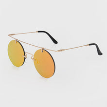 ROYAL GIRL 2017 Summer Round Sunglasses Women Rimless Shades Fashion Flat Top Female Vintage Glasses ss242