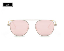 ROYAL GIRL Fashion Round Frame Cat's Eye Sunglasses Female Brand Designer Retro Sunglasses SS938