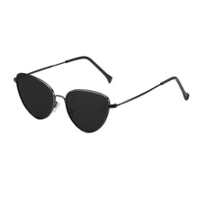 Fashion Vintage Cat Eye Sunglasses Mirror Lens Metal Frame Eyewear UV 400 Protection for Male Female